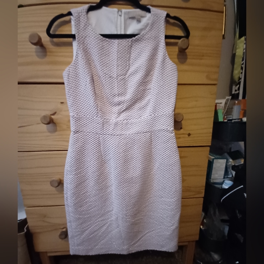 Banana Republic Pink Textured Mini Dress